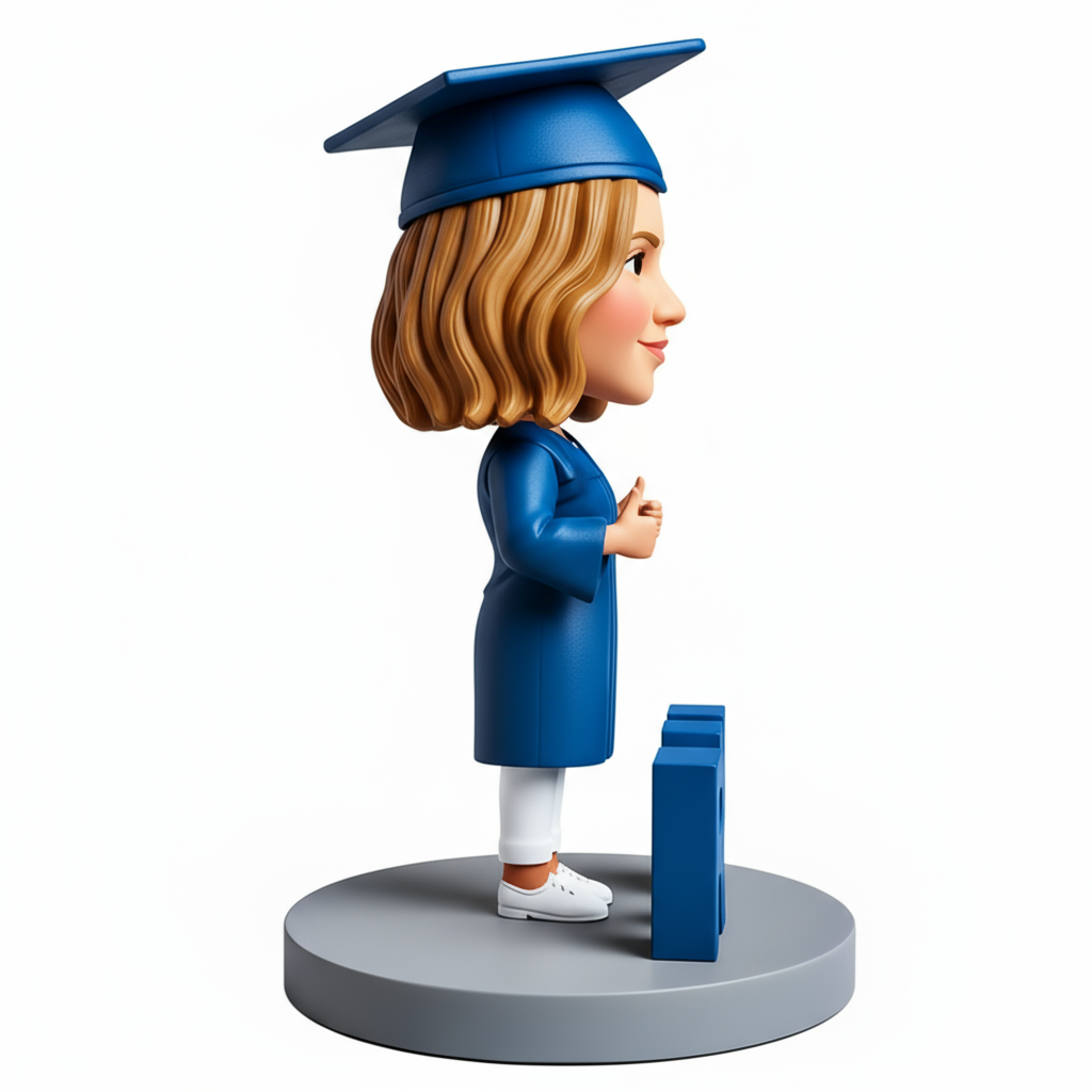 Registered Nurse Graduation Custom Bobbleheads - Perfect Gift for Nurse - Customizable Pose & Outfit